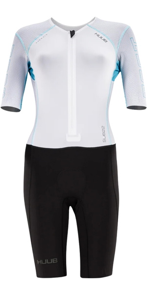 2026 Huub Trisuit Anemoi 2 Sub22 Para Mujer Anewsub22flbw - Negro /blanco / Aqua